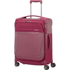 Walizka "Spinner" w kolorze czerwonym - 40x 55 x 20 cm. Czerwone walizki Samsonite, bez wzorów, z poliesteru. W wyprzedaży za 386,95 zł.