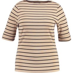Bluzki, topy, tuniki: Lauren Ralph Lauren Woman JUDY Tshirt z nadrukiem pale wheat/polo