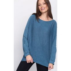 Bluzki damskie: Niebieska Bluzka Concurrence