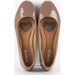 Baleriny damskie: Lakierowane baleriny CH. CREATION