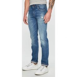 Tommy Hilfiger - Jeansy. Niebieskie jeansy męskie TOMMY HILFIGER, bez wzorów. W wyprzedaży za 499,90 zł.