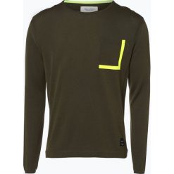 Marc O'Polo Denim - Sweter męski, zielony. Zielone swetry klasyczne męskie Marc O'Polo DENIM, m, z nadrukiem, z denimu, polo. Za 349,95 zł.