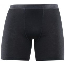 Bokserki męskie: Devold Bokserki Męskie Man Boxer Black M