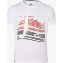 Andrew James Sailing - T-shirt męski, biały. Białe t-shirty męskie Andrew James Sailing, xxl, z nadrukiem, z bawełny, bez kołnierzyka. Za 59,95 zł.