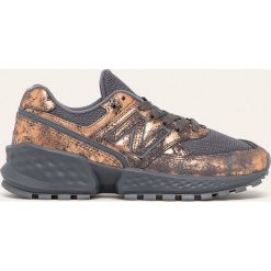 New Balance - Buty WS574ATD. Szare buty sportowe damskie New Balance, bez wzorów, ze skóry, sportowe, na fitness i siłownię. W wyprzedaży za 329,90 zł.