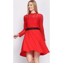 Czerwona Sukienka Emotionless. Czerwone sukienki mini marki Born2be, s. Za 79,99 zł.