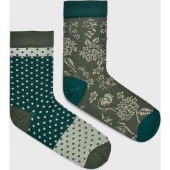 Medicine - Skarpetki Secret Garden (2-pack). Szare skarpetki damskie marki MEDICINE, z bawełny. Za 29,90 zł.