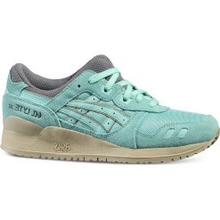 Asics Gel-Lyte III H6W7N-4747 buty sneakers damskie turkusowy 37,5. Niebieskie buty sportowe damskie Asics lifestyle, bez wzorów, ze skóry, sportowe, asics gel lyte. W wyprzedaży za 289,99 zł.