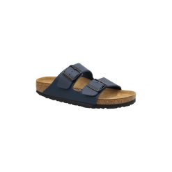 Klapki Birkenstock Arizona 51753. Czarne klapki damskie Birkenstock, bez wzorów, bez obcasa. Za 229,99 zł.
