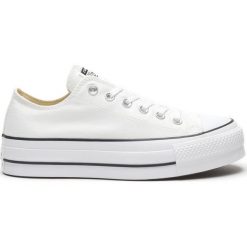 Converse Chuck Taylor All Star Lift Tenisówki Biały. Białe trampki i tenisówki damskie Converse, bez wzorów, z materiału, bez zapięcia. Za 378,95 zł.