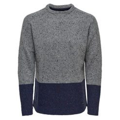 Only&Sons Męska Sweter Bole Naps Knit Mediumgrey Melange (Rozmiar L). Szare swetry męskie marki Only&Sons, m, bez wzorów, bez kołnierzyka, bez kaptura. W wyprzedaży za 140,00 zł.