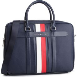 Torba na laptopa TOMMY HILFIGER - Elevated Leather Comuputer Bag AM0AM04462 002. Niebieskie torby męskie skórzane TOMMY HILFIGER, bez wzorów, ze skóry ekologicznej. Za 1199,00 zł.