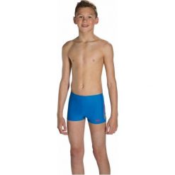 Kąpielówki chłopięce: Speedo Kąpielówki Logo Panel Aquashort Junior Danube/Lava Red/Mango 22