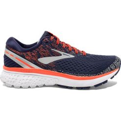 Buty Brooks Ghost 11 W Koralowo-Granatowe. Pomarańczowe buty sportowe damskie Brooks, bez wzorów, do biegania. Za 539,99 zł.