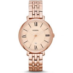 Zegarek Fossil Jacqueline. Różowe, analogowe zegarki damskie Picky Pica, złote. Za 569,00 zł.