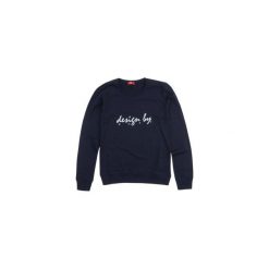 Bluza damska ze ściągaczami, nierozpinana z nadrukiem. Czarne bluzy rozpinane damskie TXM, z nadrukiem. Za 24,99 zł.