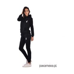 Czarny Komplet Damskich Dresów - Bluza I Spodnie. Czarne bluzy damskie Pakamera, s, z dresówki. Za 179,00 zł.