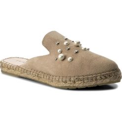 Espadryle EVA MINGE - Camas 3O 18MJ1372400ES 203. Brązowe espadryle damskie marki Eva Minge, ze skóry. W wyprzedaży za 209,00 zł.