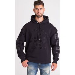 BLUZA REGULAR FIT DIESEL. Czarne bluzy męskie Diesel, s, z nadrukiem, z kapturem, bez rękawów, z kapturem. Za 449,50 zł.