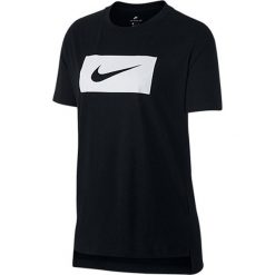 Bluzki asymetryczne: Koszulka Nike Wmns NSW Drop Tail Swoosh (889395-010)