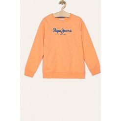 Pepe Jeans - Bluza dziecięca Cameron 128-176 cm. Zielone bluzy chłopięce Pepe Jeans, z aplikacjami, z bawełny, bez rękawów, bez kaptura. W wyprzedaży za 129,90 zł.