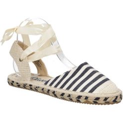 Sandały wiązane s.oliver 5-24209-28. Espadryle damskie S.Oliver, bez wzorów, z materiału, bez obcasa. Za 189,99 zł.
