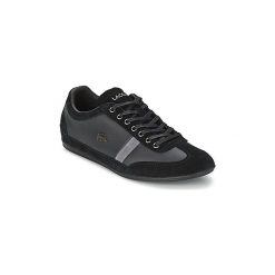 Buty Lacoste MISANO 22 LCR. Czarne trampki męskie Lacoste, bez wzorów, bez zapięcia. Za 399,99 zł.