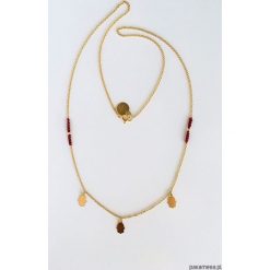 Kobiecy naszyjnik Hippie Hamsa. Pomarańczowe naszyjniki damskie Pakamera. Za 169,00 zł.