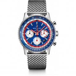 BREITLING ZEGAREK NAVITIMER AB01212B1C1A1. Czerwone zegarki męskie BREITLING, złote. Za 37390,00 zł.