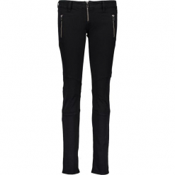 Dżinsy "Luz" - Skinny fit - w kolorze czarnym. Czarne rurki damskie Replay, z aplikacjami. W wyprzedaży za 260,95 zł.