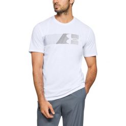 Under Armour Koszulka Biały. Białe podkoszulki męskie Under Armour, xl, bez wzorów, z bawełny, bez kołnierzyka, z krótkim rękawem, krótkie. Za 119,95 zł.