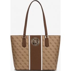 Guess Open Road Torebka Brązowy. Pomarańczowe torebki klasyczne damskie Guess, z aplikacjami, z materiału, bez dodatków. Za 662,95 zł.