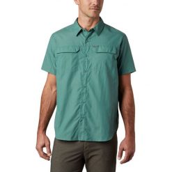 COLUMBIA koszula męska Silver Ridge 2.0 SS 1838885464 L Green. Szare koszule męskie Columbia, m, bez wzorów, ze skóry, bez kołnierzyka, z krótkim rękawem, krótkie. Za 239,00 zł.
