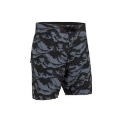 Spodenki surfing standardowe BS 900S HOKUSAI. Czarne koszulki męskie OLAIAN, s, bez wzorów, z elastanu, klasyczne, bez kołnierzyka, bez rękawów. Za 99,99 zł.