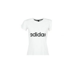 T-shirty z krótkim rękawem adidas ESS LI SLI TEE. Szare t-shirty damskie marki Adidas, l, z dresówki, na jogę i pilates. Za 79,95 zł.