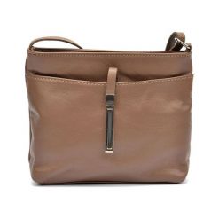 Torebka w kolorze brązowym - (S)22 x (W)18 x (G)5 cm. Brązowe torebki klasyczne damskie Bestsellers bags, w paski, z materiału. W wyprzedaży za 159,95 zł.