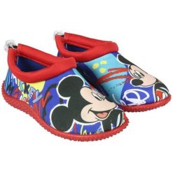 Disney Chłopięce Buty Do Wody Mickey Mouse 24 Czerwone/Niebieskie. Czerwone buty chłopięce sportowe Disney, bez zapięcia. Za 50,00 zł.