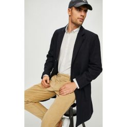 Tom Tailor Denim - Płaszcz. Niebieskie płaszcze męskie marki TOM TAILOR DENIM, xl, z bawełny, klasyczne. W wyprzedaży za 269,90 zł.