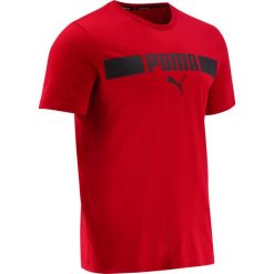 Koszulka krótki rękaw Gym & Pilates męska. Koszulki męskie Puma, xl, bez wzorów, z bawełny, bez kołnierzyka, z krótkim rękawem, krótkie. Za 44,99 zł.