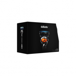 Kosmetyczki męskie: Zestaw prezentowy Gillette: maszynka Gillette Fusion Proglide Flexball + żel do golenia Gillette Fusion 200 ml + podróżna kosmetyczka