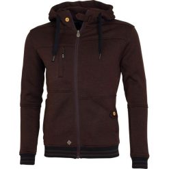 Bluzy męskie: Woox Bluza męska Fleece Polar brązowa r. XXL