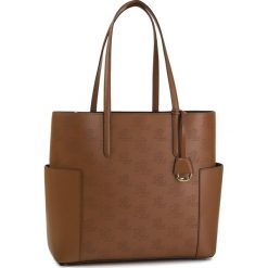 Torebka LAUREN RALPH LAUREN - Carlyle 36 431764477002 F Brwn/Blk. Pomarańczowe torebki klasyczne damskie Lauren Ralph Lauren, bez wzorów, ze skóry ekologicznej, klasyczne, na ramię, bez dodatków. Za 1479,00 zł.