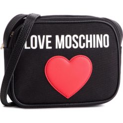 Torebka LOVE MOSCHINO - JC4332PP07KV100A Nero. Czarne listonoszki damskie marki Love Moschino, ze skóry ekologicznej, na ramię. Za 479,00 zł.