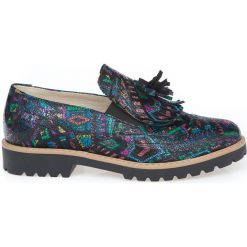 Półbuty - skóra naturalna - model 247 - kolor indian. Półbuty damskie Zapato, bez wzorów, ze skóry, bez obcasa, bez zapięcia. W wyprzedaży za 173,40 zł.