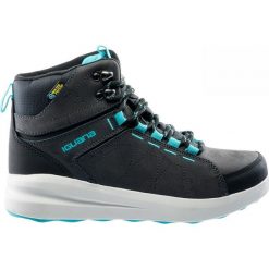 Buciki niemowlęce chłopięce: IGUANA Buty dziecięce Gauge Mid Teeng Grey/Turquoise r. 38