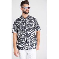 KOSZULA Just Cavalli. Czarne koszule męskie m, z elastanu. Za 460,00 zł.