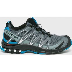 Salomon - Buty XA Pro 3D Stormy. Szare buty męskie do biegania marki Salomon, z materiału, na sznurówki. Za 549,90 zł.