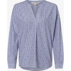 Esprit Casual - Bluzka damska, niebieski. Niebieskie bluzki damskie Esprit Casual, w paski, casualowe, bez kołnierzyka, bez rękawów. Za 179,95 zł.