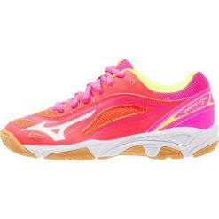 Mizuno WAVE STAR 2 MIRAGE Obuwie do piłki ręcznej fiery coral/white/pink glo. Pomarańczowe buty damskie do koszykówki marki Mizuno, z gumy, mizuno wave. Za 249,00 zł.