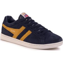 Sneakersy GOLA - Equipe Suede CMA495 Navy/Sun. Niebieskie sneakersy męskie Gola, bez zapięcia. Za 319,00 zł.
